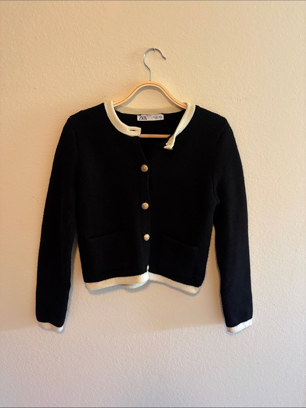 Zara Wool Blend Cardigan